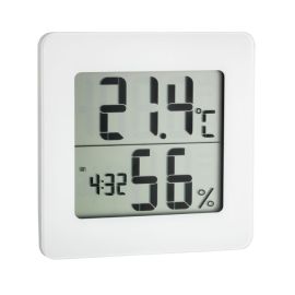 Hygrometer / Thermometer TFA mit Uhr
