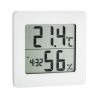Hygrometer / Thermometer Dryfix TFA mit Uhr