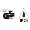 IP24 Spritzwasserschutz
